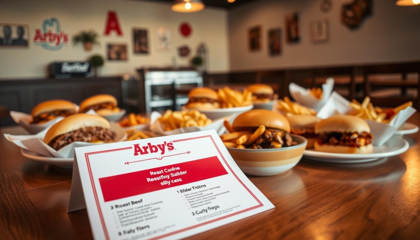 arby's catering menu with prices