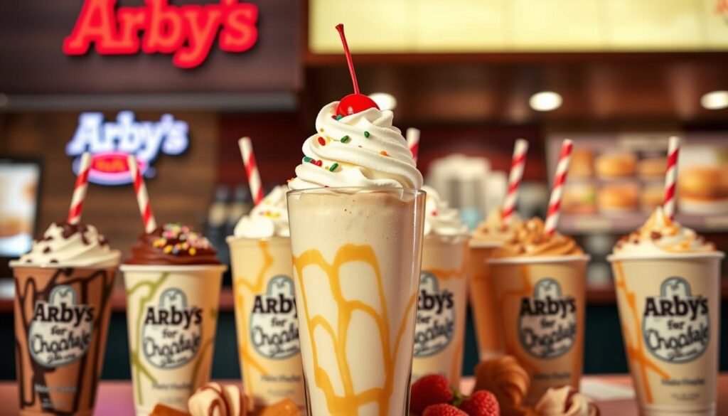 arby's milkshake availability