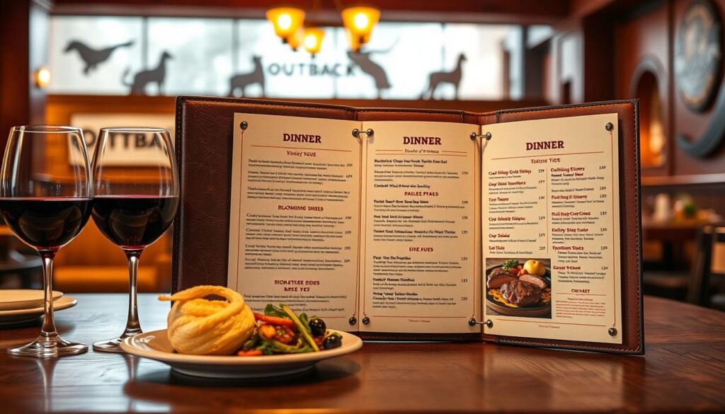 outback steakhouse menu prices