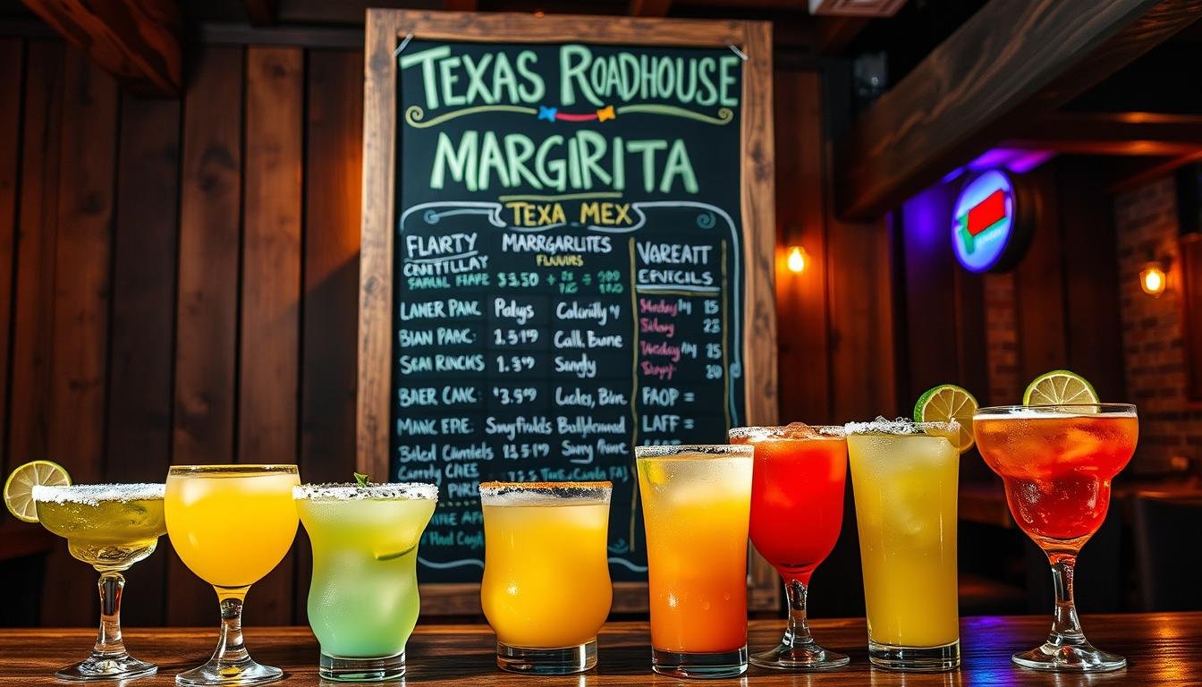 texas roadhouse margarita menu