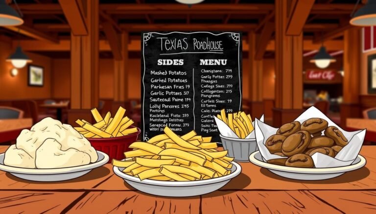 texas roadhouse sides menu
