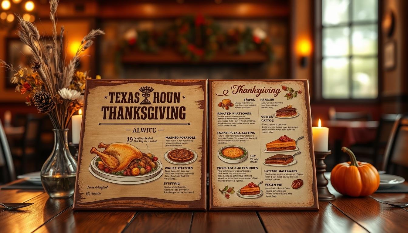 texas roadhouse thanksgiving menu