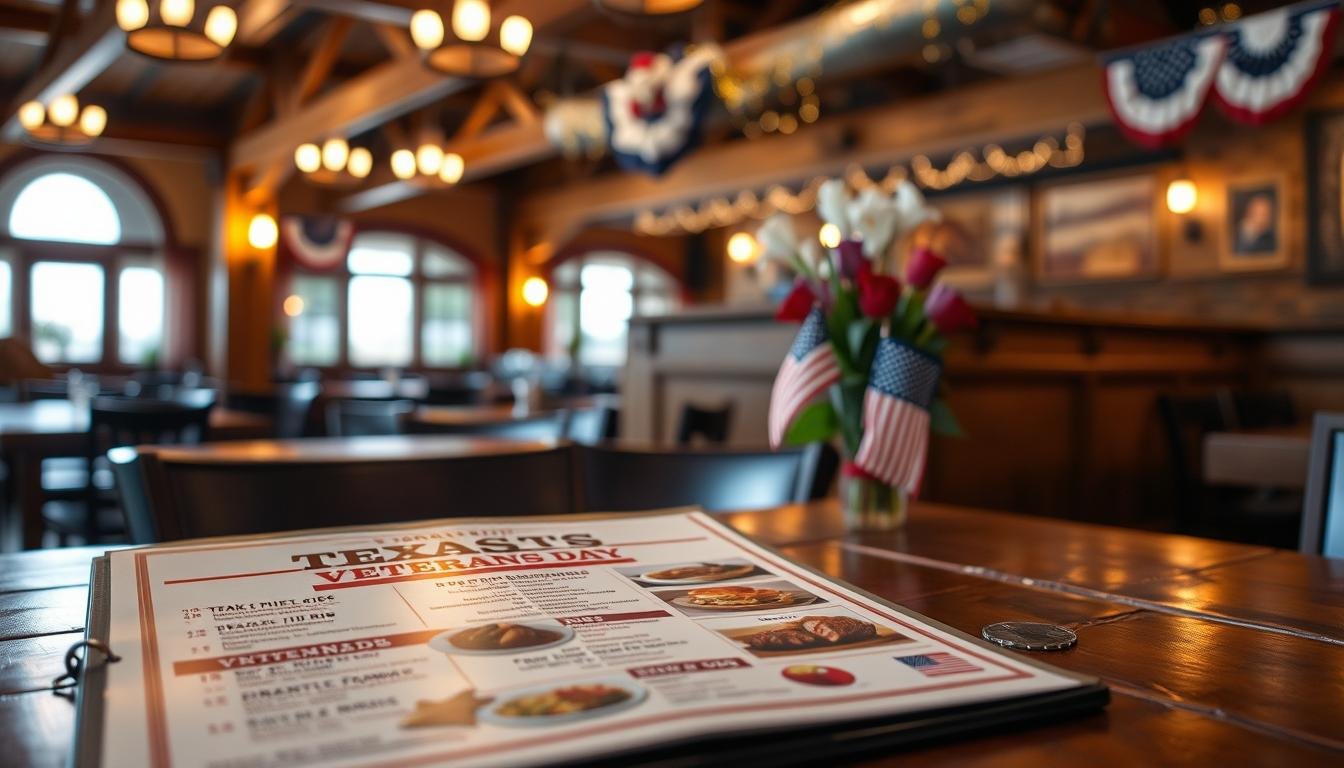 texas roadhouse veterans day menu
